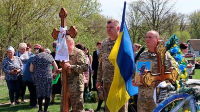 Прощання з Сергієм В'юницьким у Варві на Чернігівщині