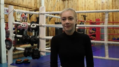 Займаються 40 дітей: у Городні відновили заняття боксом Займаються 40 дітей: у Городні відновили заняття боксом