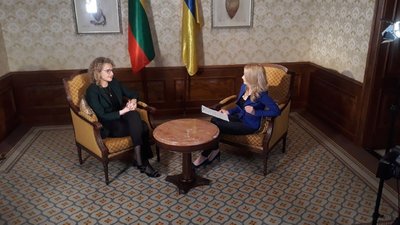 Міністерка економіки Литви Аушріне Армонайте Міністерка економіки Литви Аушріне Армонайте