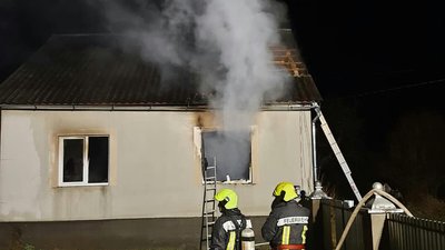 На Перечинщині горів житловий будинок На Перечинщині горів житловий будинок