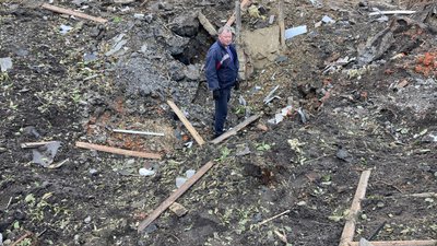 Наслідки обстрілу Хорошевого під Харковом: фоторепортаж 12 червня