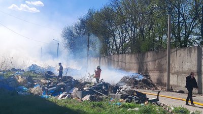 пожежа звалище пожежа звалище