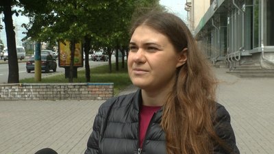 Анна Чернова, організаторка акції Анна Чернова, організаторка акції