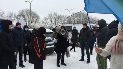У Тернополі підприємці влаштували автопробіг