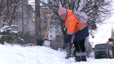 Прибирає вулиці і пише картини. Іванофранківка Анна Прядка