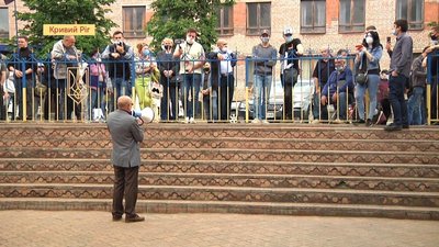 У Кривому Розі вимагали відставки міністра внутрішніх справ Авакова