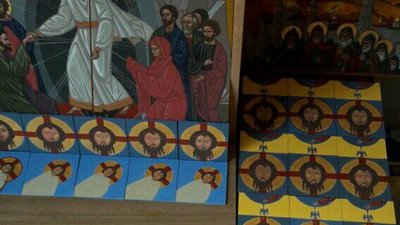Художник з Тернопільщини написав понад два десятки ікон для захисників Художник з Тернопільщини написав понад два десятки ікон для захисників