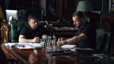 Володимир Зеленський, Євгеній Хмара