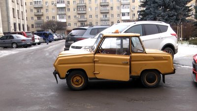 Житомирянин Віталій Загурський має один із найстаріших автомобілів в Україні Житомирянин Віталій Загурський має один із найстаріших автомобілів в Україні