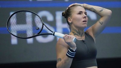 Олександра Олійникова на турнірі в Китаї