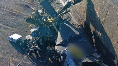 Під час масованої атаки на Тернопіль один шахед не вибухнув