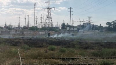 На Херсонщині за добу 5 разів горів сухостій, - ДСНС