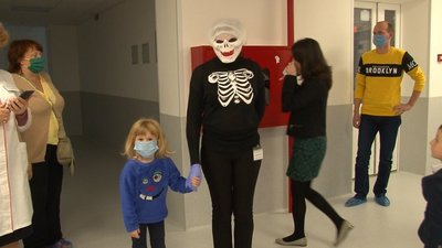 Живі мерці, вампіри й відьми безкоштовно здавали кров у Черкасах Живі мерці, вампіри й відьми безкоштовно здавали кров у Черкасах