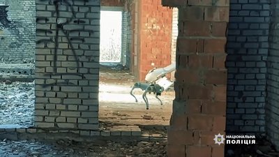 Робопес на Сумщині