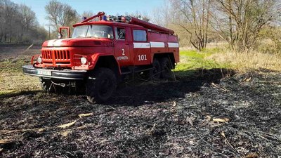 На Черкащині за добу сталось десять пожеж сухостою та сміття На Черкащині за добу сталось десять пожеж сухостою та сміття