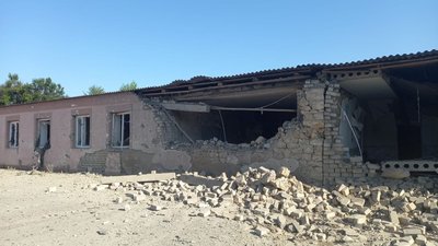 У Запорізькому районі окупаційна армія РФ обстріляла школу
