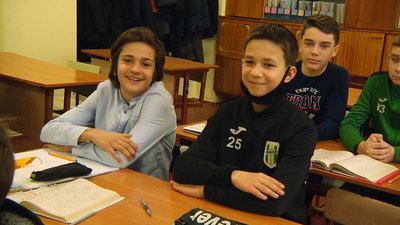 У Житомирі після канікул учні повернулися до школи У Житомирі після канікул учні повернулися до школи