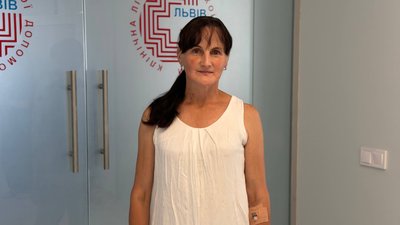 44-річна пацієнтка Євгенія Бовдрич