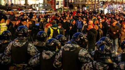 У Росії відбулись акції на підтримку Навального, силовики затримали 1756 людей