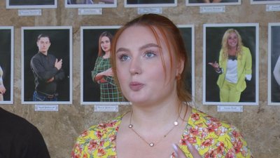 Акторка Катерина Кучеєва в оновленій версії Гоголівського "Вія" зіграє головну героїню - сільську дівчину Дреньку. Акторка Катерина Кучеєва в оновленій версії Гоголівського "Вія" зіграє головну героїню - сільську дівчину Дреньку.