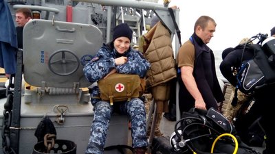 Понад 10 годин під водою: в Одесі жінка вперше в історії ЗСУ стала водолазкою