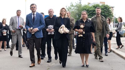 Вшанування загиблих українських дітей