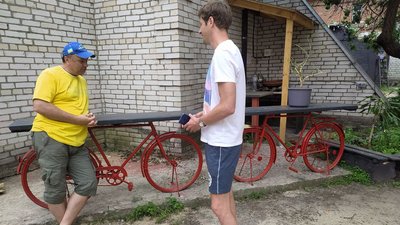 Гуманітарка на велосипедах. Як працює "Сумський велоштаб" Гуманітарка на велосипедах. Як працює "Сумський велоштаб"