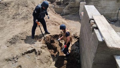 5 мінометних мін часів Другої світової війни знайшли на Ужгородщині 5 мінометних мін часів Другої світової війни знайшли на Ужгородщині