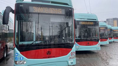 Презентація нових тролейбусів у Хмельницькому, 24 лютого 2026 року