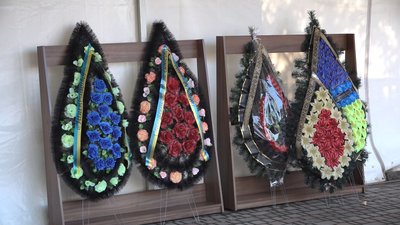 Попрощалися з полеглим під Бахмутом бійцем Попрощалися з полеглим під Бахмутом бійцем