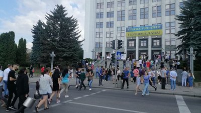 Підприємці Тернопільщини вийшли на акцію протесту