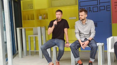 House of Europe звітував про відкриття мобільного павільйону в Миколаєві House of Europe звітував про відкриття мобільного павільйону в Миколаєві