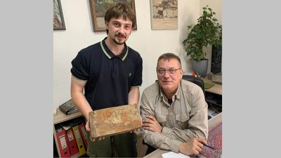 тернопіль, кременець, музей, знайшли цеглину, 9 жовтня 2026 року
