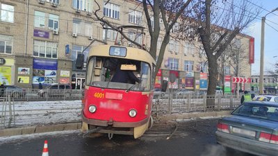 Аварія з трамваєм у Харкові