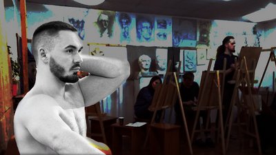 Спортсмен-натурник: як рівнянин позує для художників