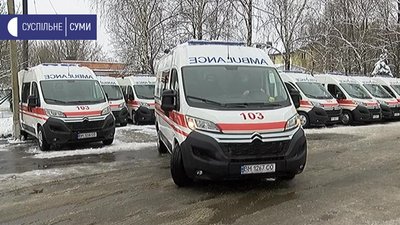 На Сумщині придбали 24 нові автомобілі швидкої допомоги На Сумщині придбали 24 нові автомобілі швидкої допомоги