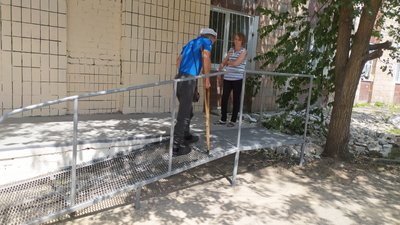 У Харкові відкрили тимчасовий шелтер для маломобільних людей з прифронтових громад У Харкові відкрили тимчасовий шелтер для маломобільних людей з прифронтових громад