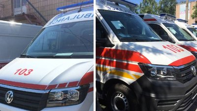 Черкаські медики отримали нові машини "швидкої" Черкаські медики отримали нові машини "швидкої"