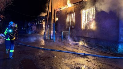 Пожежа в Шептицькому районі