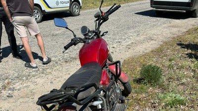 Аварія на Волині за участі водія на мотоциклі