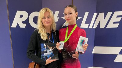 Сум'янка здобула "срібло" на чемпіонаті Європи з фігурного катання