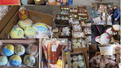 Жителі Долини на Франківщині до Великодня передали гумдопомогу для харків'ян та військових