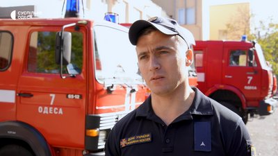 Історія рятувальника з Одеси, яки працював з наслідками російських ударів Історія рятувальника з Одеси, яки працював з наслідками російських ударів