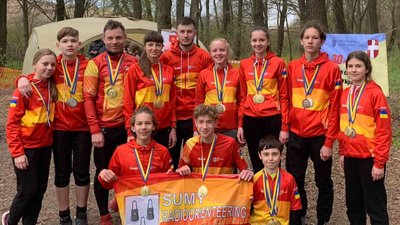 Учасники з Сумщини здобули медалі на чемпіонаті України зі спортивної радіопеленгації