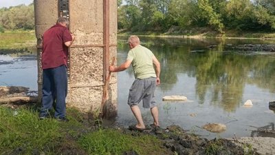 Річка, Галич, маловоддя