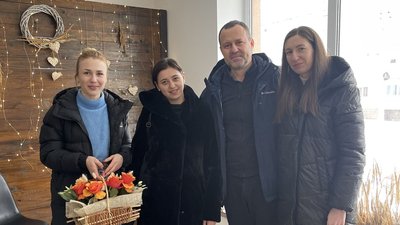 Переселенці з Маріуполя відкрили на Тернопільщині пекарню Переселенці з Маріуполя відкрили на Тернопільщині пекарню