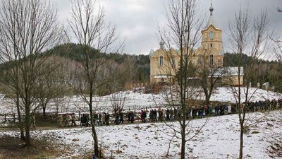 Попрощалися із загиблим захисником України Попрощалися із загиблим захисником України