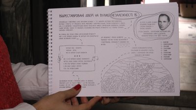 В Івано-Франківську презентували інтерактивну розмальовку про архітектуру міста В Івано-Франківську презентували інтерактивну розмальовку про архітектуру міста