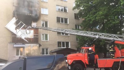 В Івано-Франківську горів житловий будинок. Є загиблий