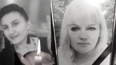 Поховання Наталії Чепусенко та Ірини Андрієвської